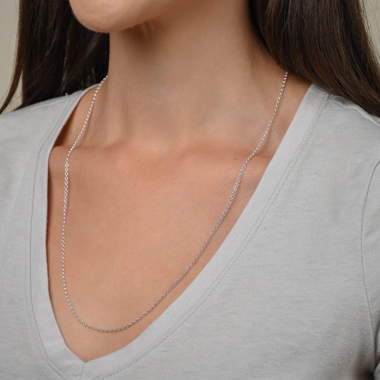 Silver 1.9 MM Belcher Chain with Spring Ring Clasp 24 Inch Polished, 3.5 Gms 8105351 4