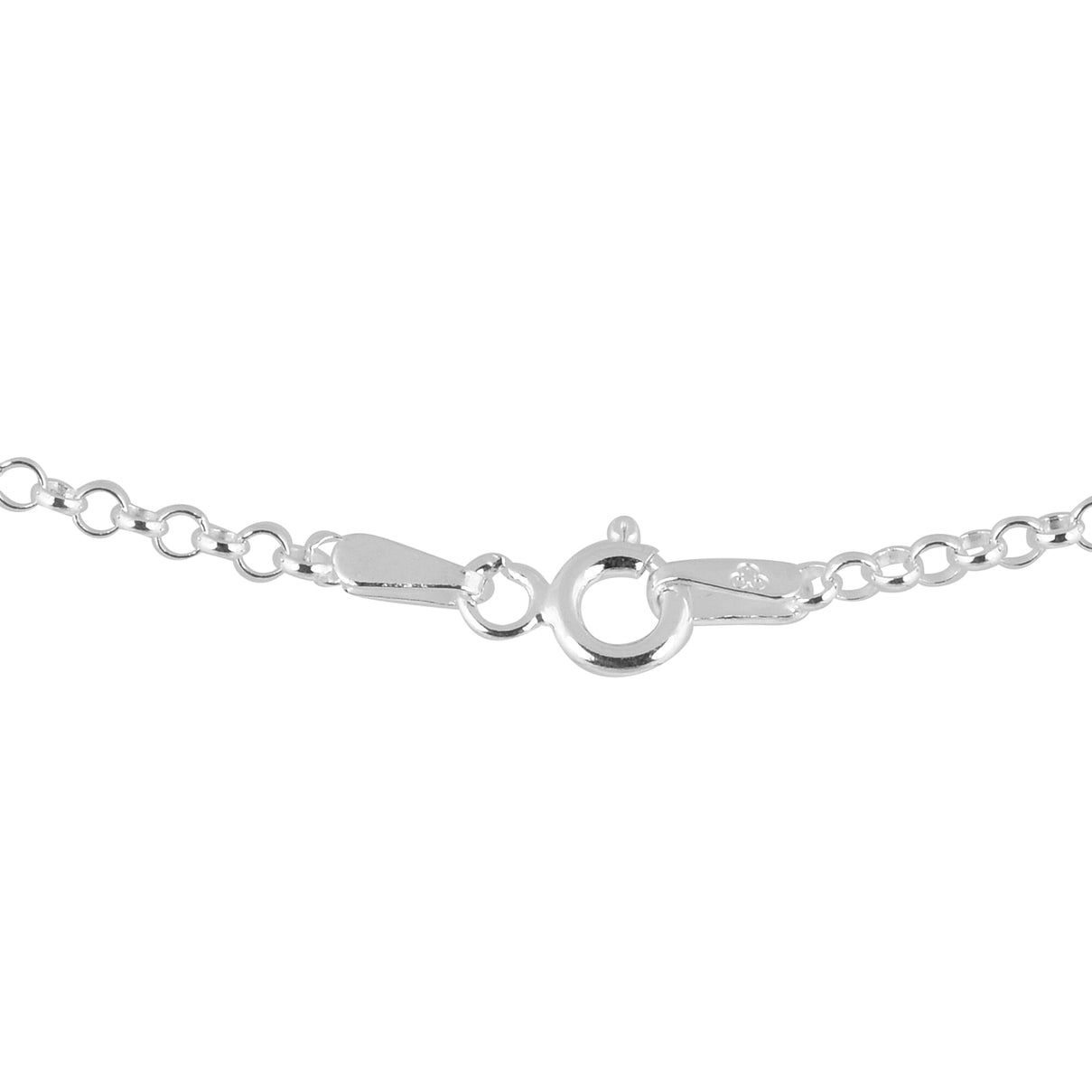 Silver 1.9 MM Belcher Chain with Spring Ring Clasp 24 Inch Polished, 3.5 Gms 8105351 5