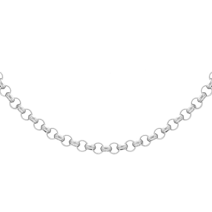 Silver 1.9 MM Belcher Chain with Spring Ring Clasp 28 Inch Polished, 3.7 Gms 8105696 1