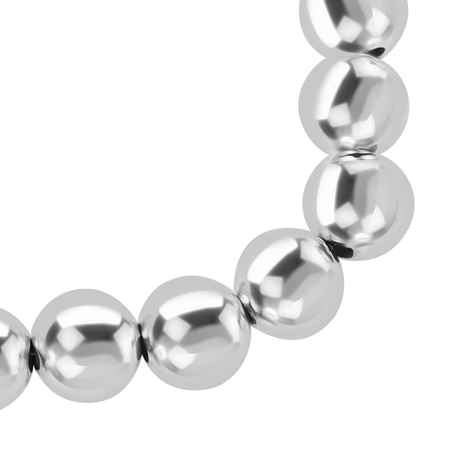 Silver 12 MM Bracelet with T-Bar Clasp 8 Inch Polished, 14.8 Gms 8104747 2