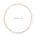 Sterling Silver Chain (Size - 22), Silver Wt.7 Gms