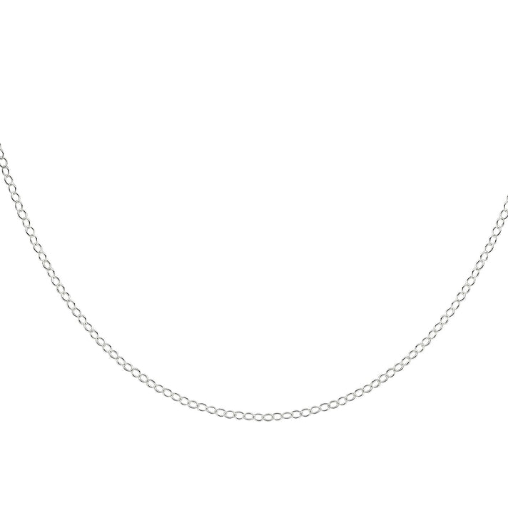 Silver 2 MM Belcher Chain with Spring Ring Clasp 24 Inch Polished, 1.8 Gms 8105355 2