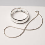 Sterling Silver Bracelet (Size - 7.5), Silver Wt.32 Gms