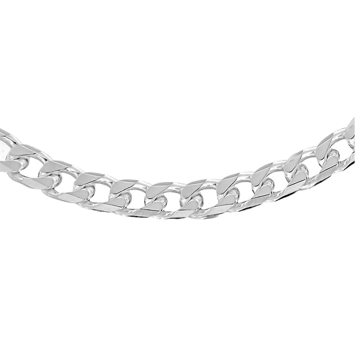 Silver 4.7 MM Curb Chain with Lobster Clasp 20 Inch Polished, 25 Gms 8105656 1