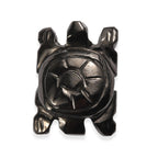 Silver Shungite Turtle Carving 8.03 Ct.