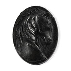 Silver Shungite Eagle Carving
