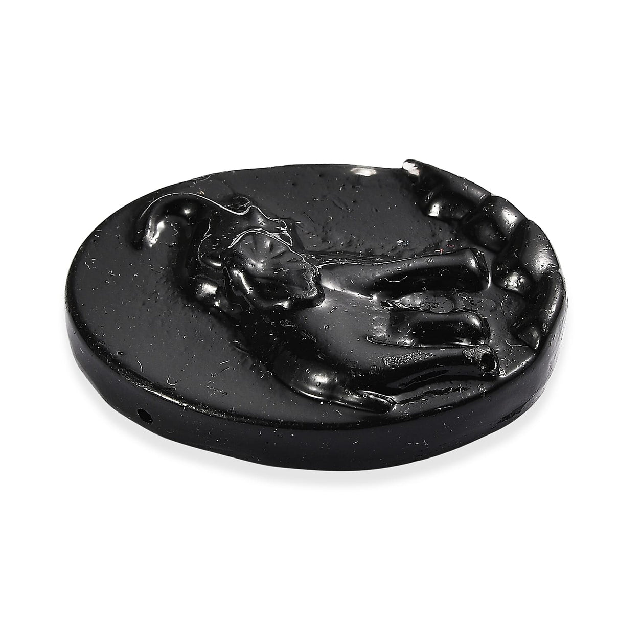Silver Shungite Elephant Carving 24.59 Ct. 8322793 2