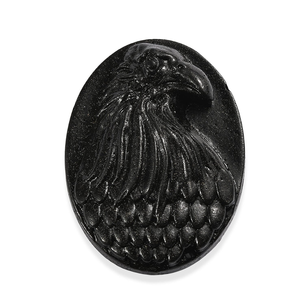 Silver Shungite Eagle Carving 26.73 Ct. V32663574 0