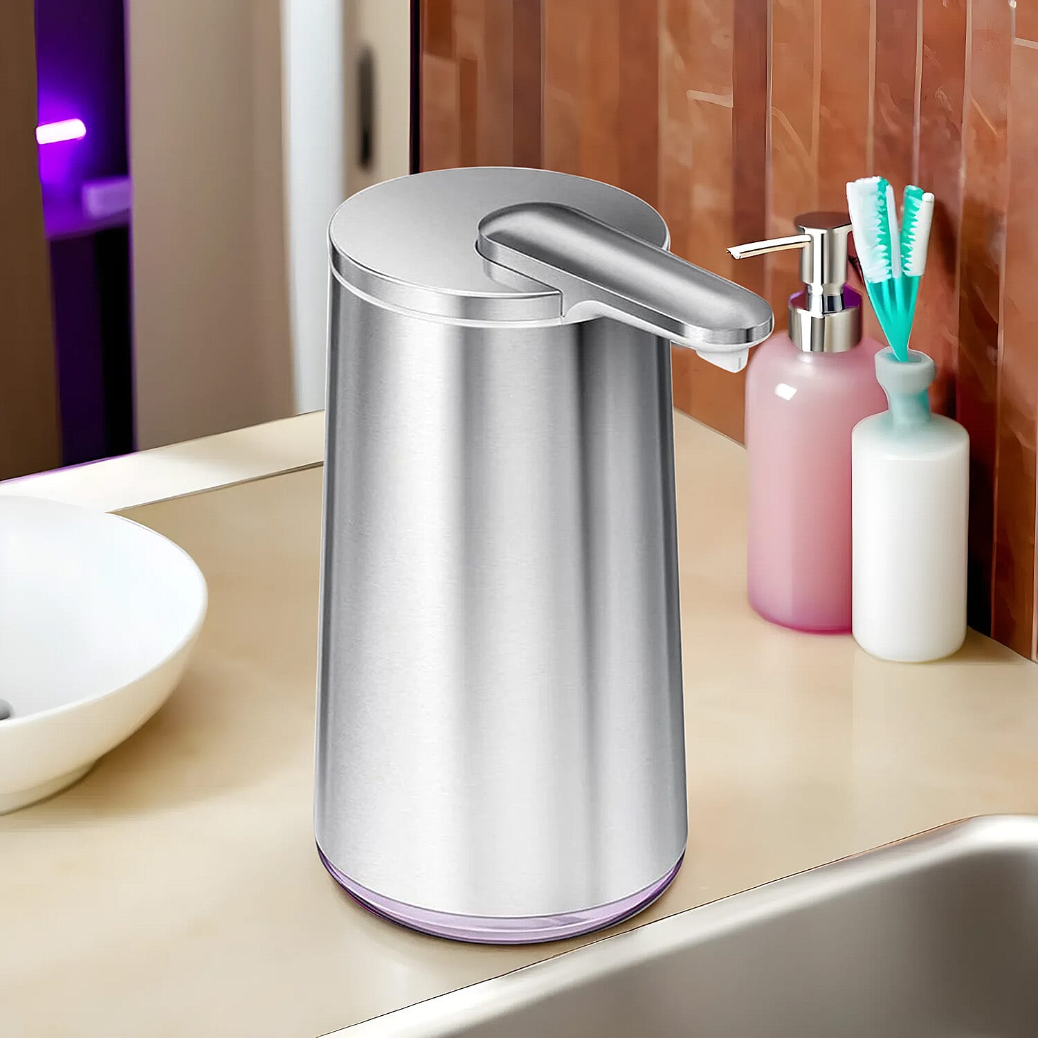Simplehuman Foam Sensor Brushed S/Seel Pump 7726203 1