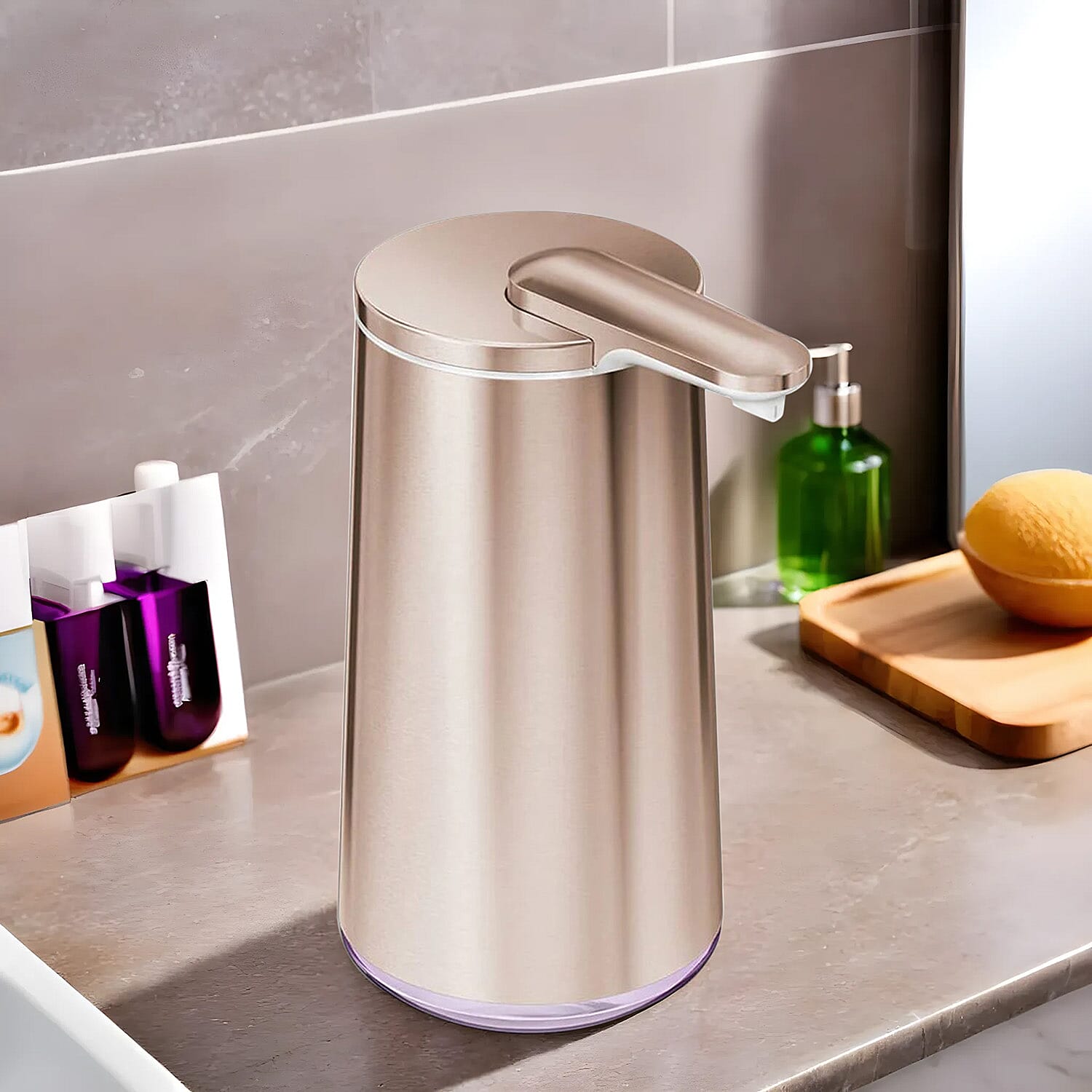 Simplehuman Foam Sensor Rose Gold S/Seel Pump 7726207 2