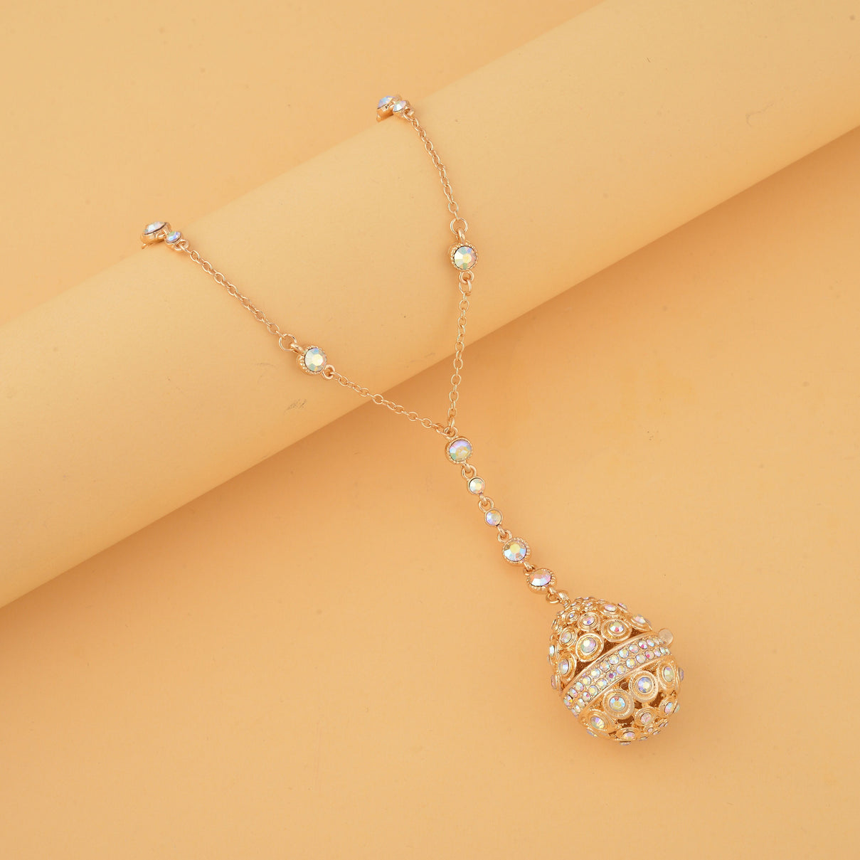 Mystic White Austrian Crystal Necklace (Size - 24 with 2 Ext) 7682140 2