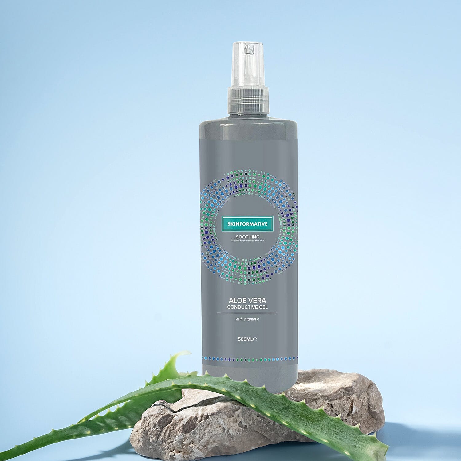 Skin Formative Aloe Vera - Vitamin E Conductive Treatment Serum Gel - 500ml 7164471 1