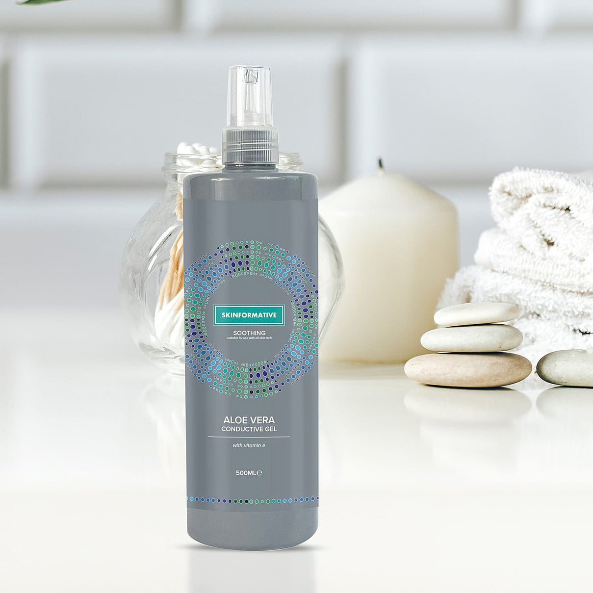 Skin Formative Aloe Vera - Vitamin E Conductive Treatment Serum Gel - 500ml 7164471 2