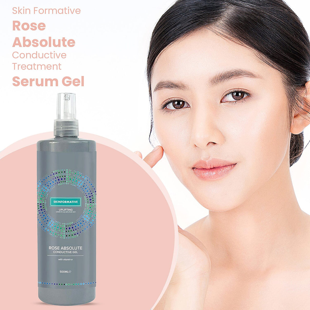 SkinFormative Rose Absolute Conductive Treatment Serum Gel - 500ml 7164472 3