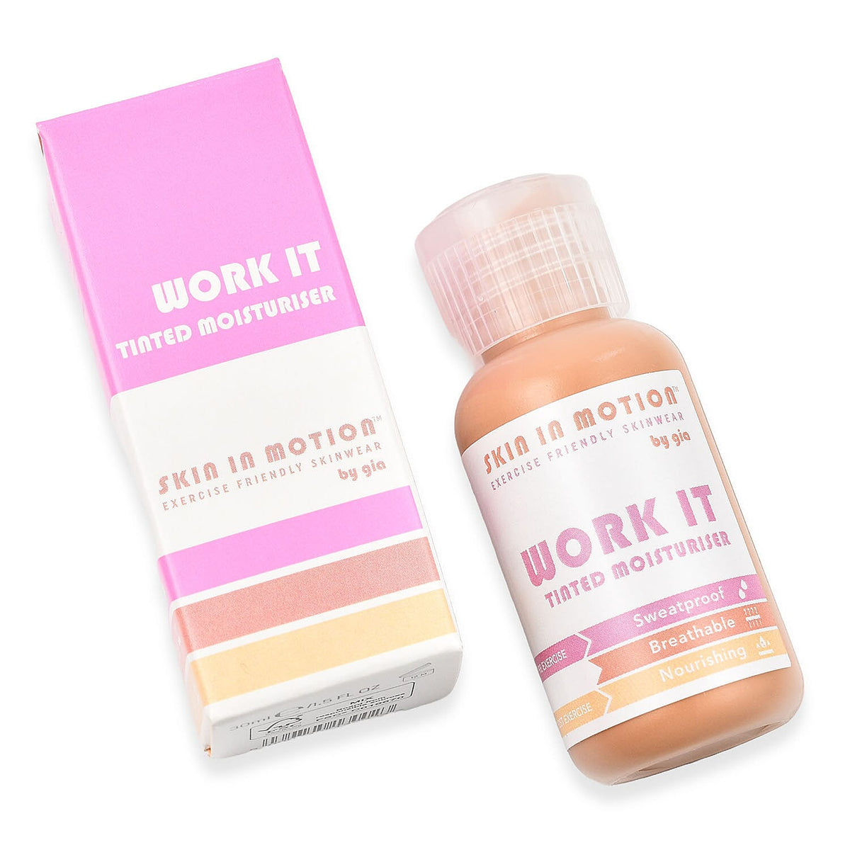 Skin In Motion On The Go Glow TM Shade 3 + Pink Pouch 7724997 2