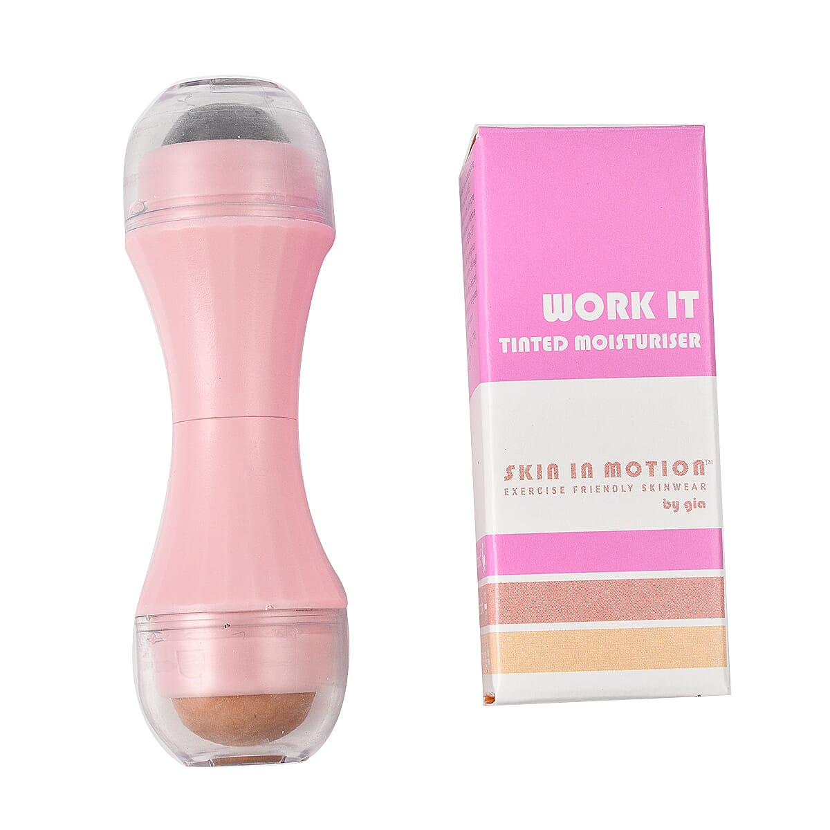 Skin In Motion- Tinted Moisturiser Shade 3 with Rock &amp; Roll Beauty Tool 7619050 1