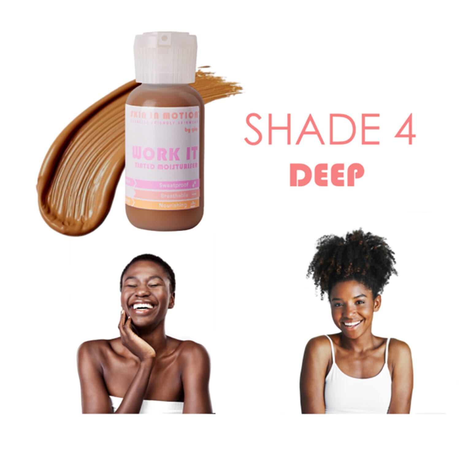 Skin In Motion Work It Tinted Moisturiser Shade 4 (Extra Dark) 8953976 1