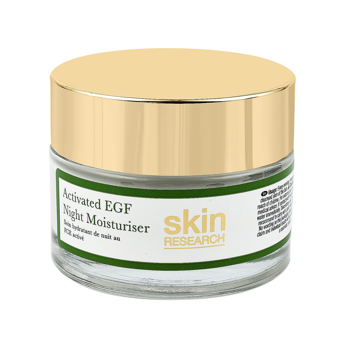 Skin Research Activated EGF Night Moisturiser - 50ml 7315195 0