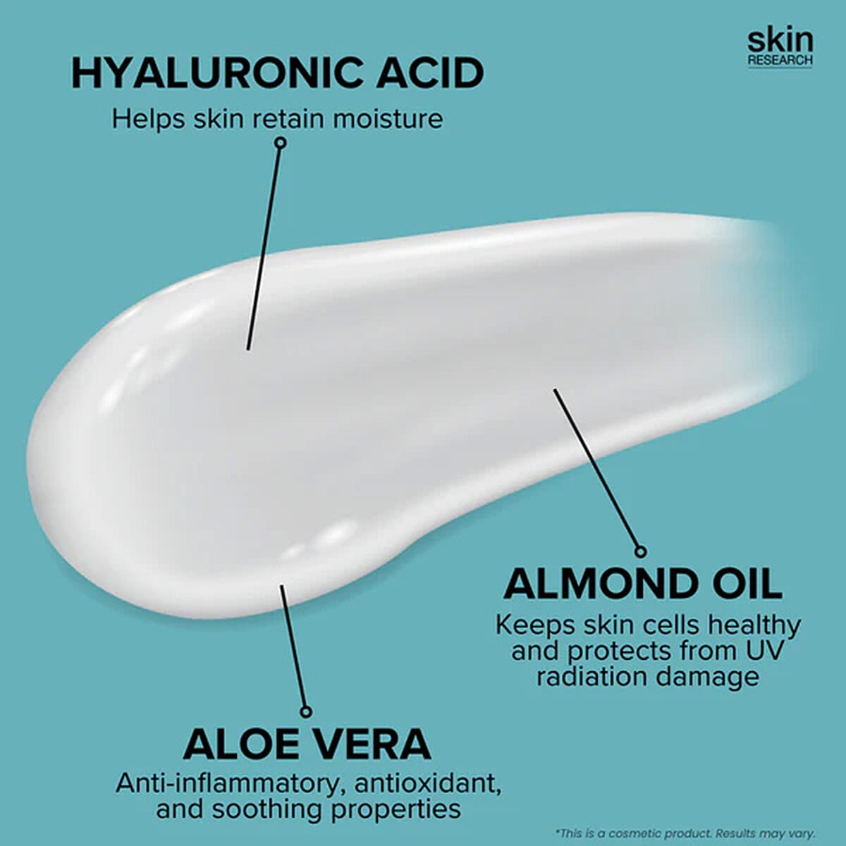 Skin Research Pro Hyaluronic Acid Night Cream - 50ml 7684917 4