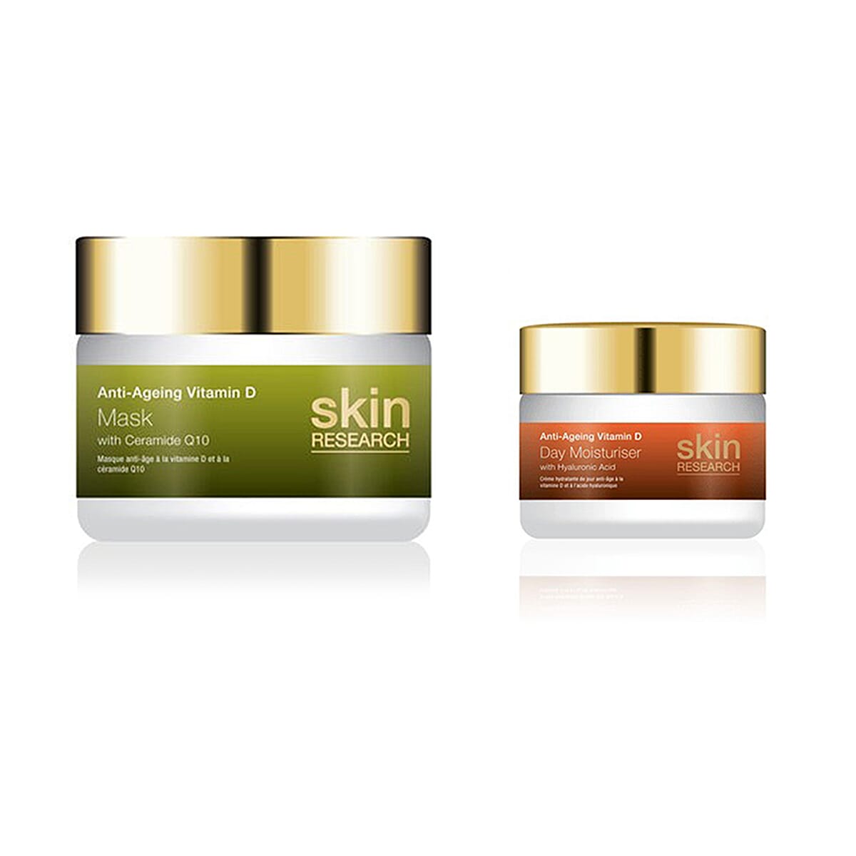 Skin Research Day Duo (Incl. Vitamin D Day moisturiser &amp; Vitamin D Mask ) 7660670 0