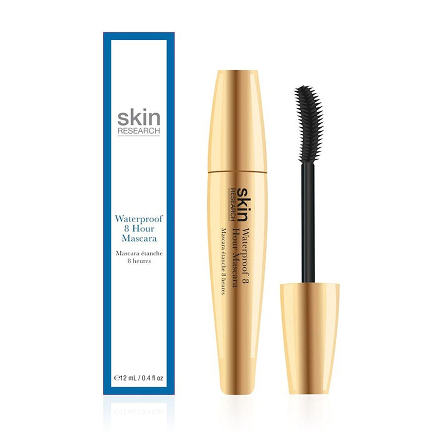 Skin Research Waterproof 8 Hour Mascara - 12ml 7641754 0