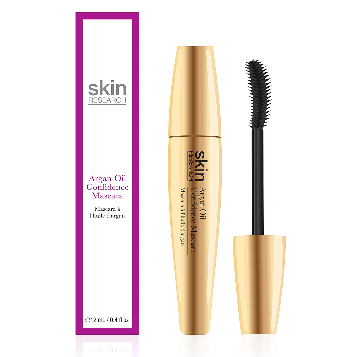Skin Research Triple Thickening Confidence Mascara 12ml 7771544 0