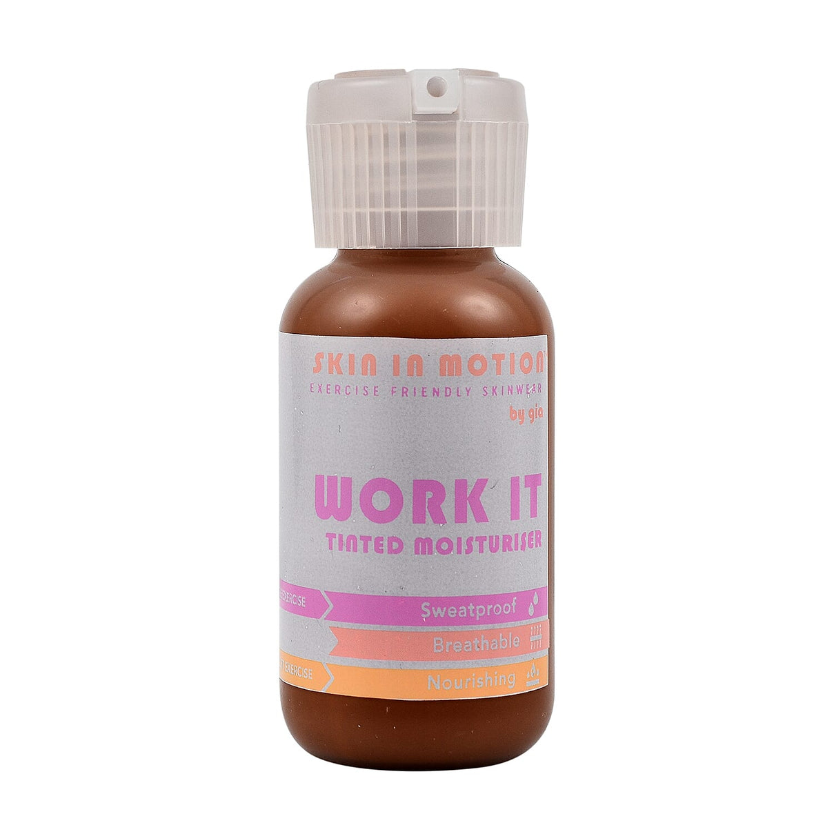 Skin in Motion- Work It Tinted Moisturiser - Shade 4 with Free Complexion Brush 7281918 1