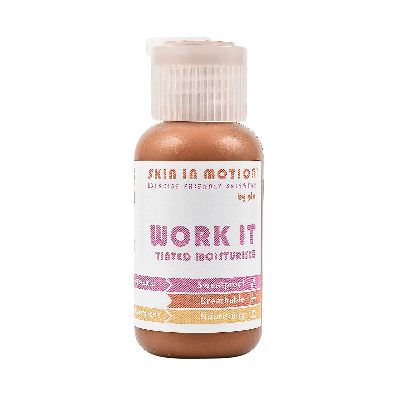 Skin in Motion- Work It Tinted Moisturiser - Shade 3 with Free Complexion Brush 7281950 2
