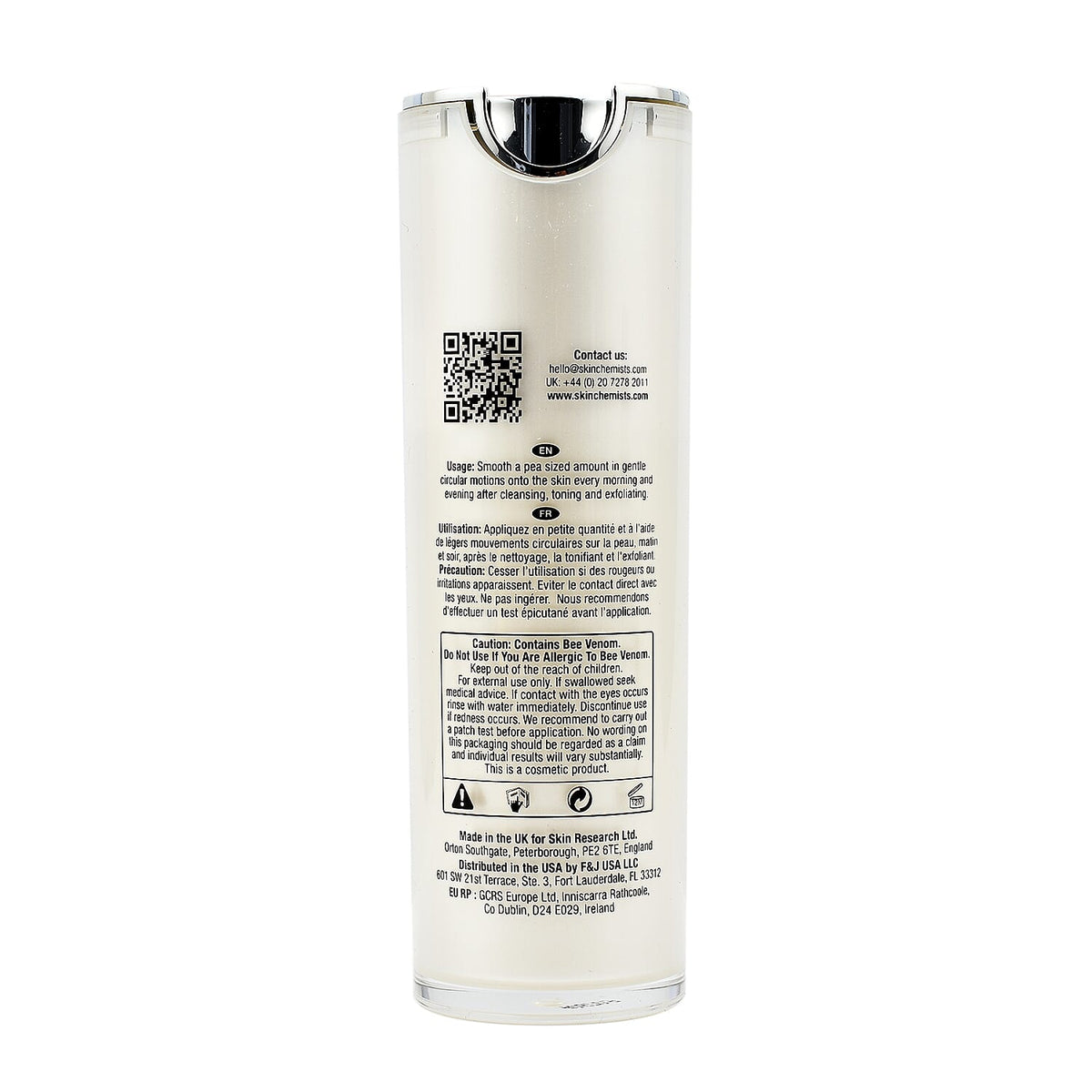 SkinChemists Pro-5 Collagen Bee Venom Facial Serum 30ml 7771534 2