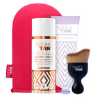Skinny Tan- Wonder Serum Bundle (Incl. Wonder Serum - 145ml,  Plumping Serum, Pre Tan Primer - 125ml, Luxury Tanning Mitt, Wonder Brush & Exfoliating Mitt)