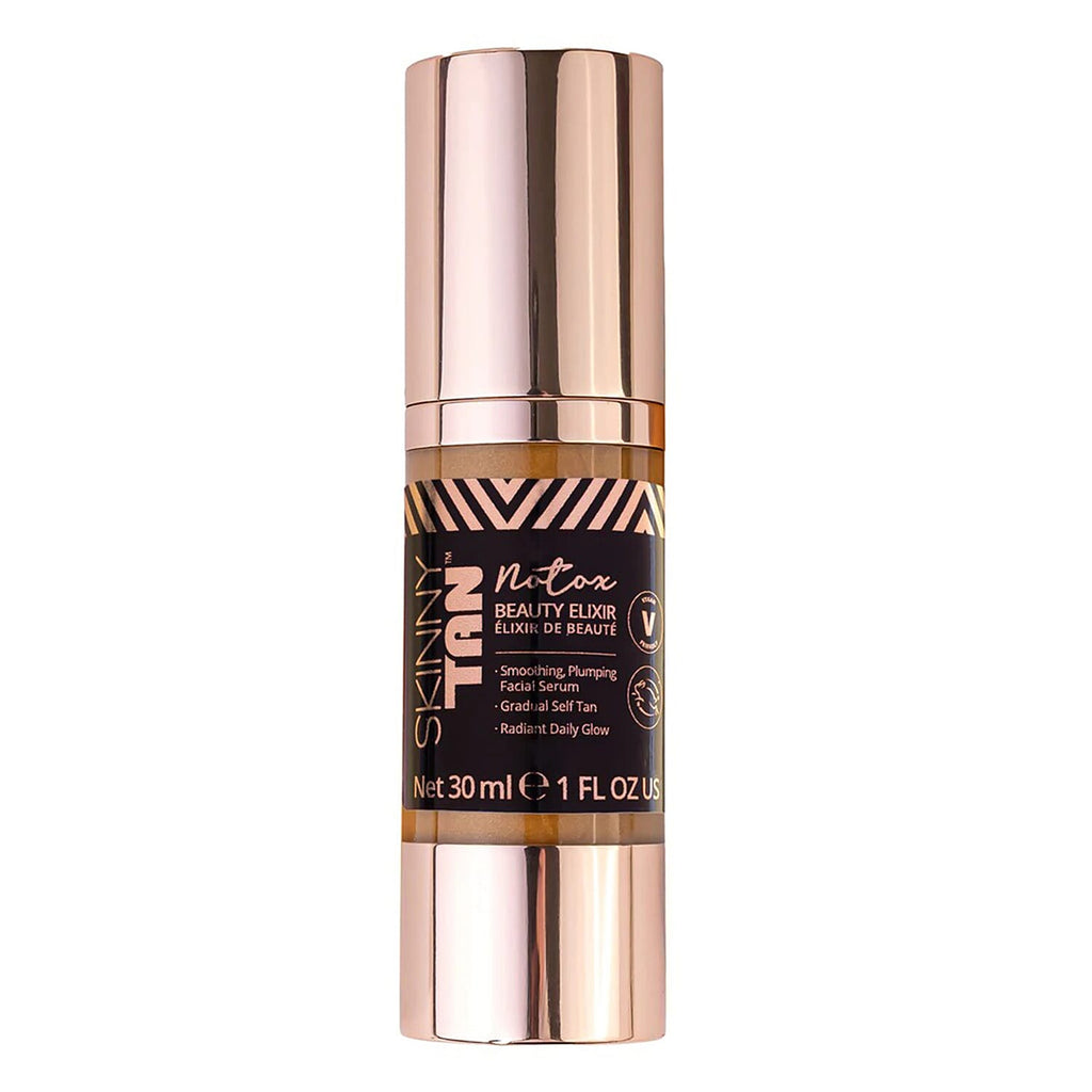 Skinny Tan- Wonder Serum Bundle (Incl. Wonder Serum - 145ml,  Plumping Serum, Pre Tan Primer - 125ml, Luxury Tanning Mitt, Wonder Brush & Exfoliating Mitt)