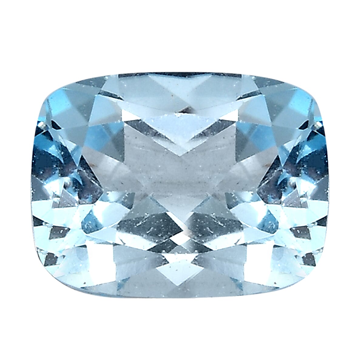 3.52 Ct. Skyblue Topaz Loose Gemstone in Cushion Shape (10x8 mm) 8071117 0