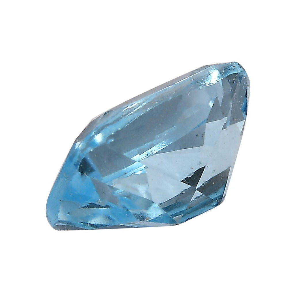 Skyblue Topaz Cushion Shape Gemstone 3.52 Ct. - 10x8 mm