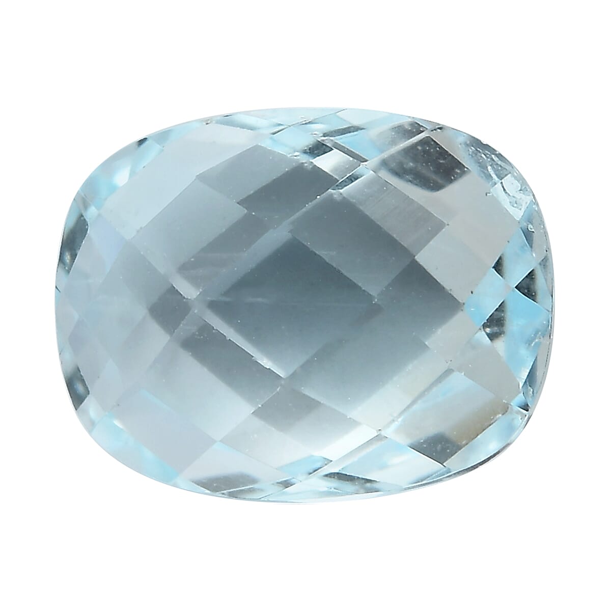 Skyblue Topaz Cushion Cut 9X7 mm Gemstone, 2.60 Ct 8507049 0