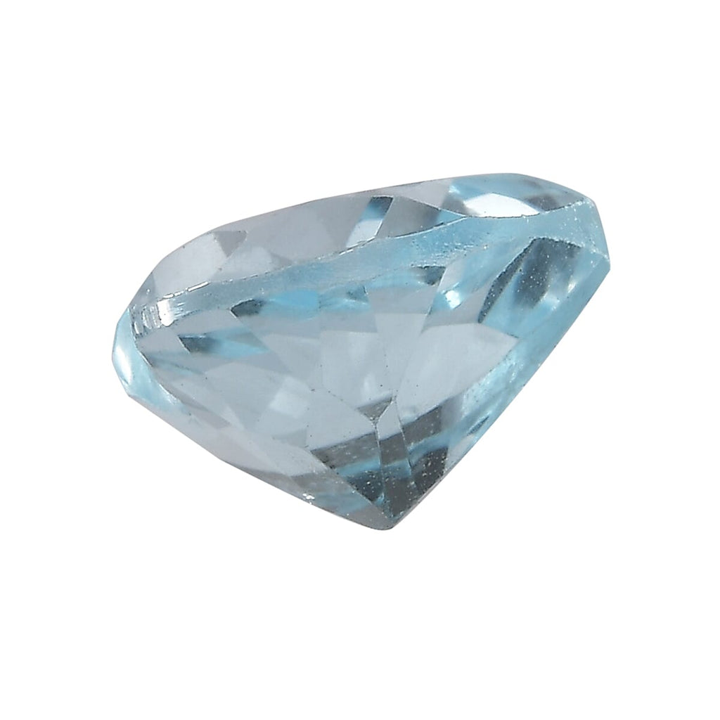 Skyblue Topaz Heart 7 mm
