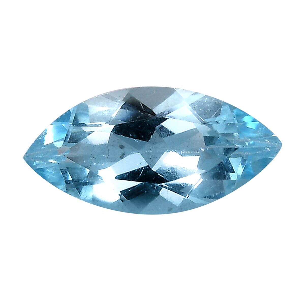 1.7 Ct. Skyblue Topaz Marquee Loose Gemstone (12x6 mm) 8071119 0