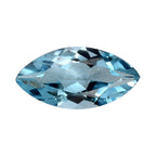 Skyblue Topaz Marquee Gemstone 3.78 Ct.- 16x8 mm
