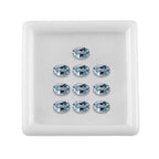 Skyblue Topaz Oval 6x4 mm