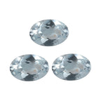 Skyblue Topaz Oval Shape Gemstone 1.3 Ct. - 6x4 mm