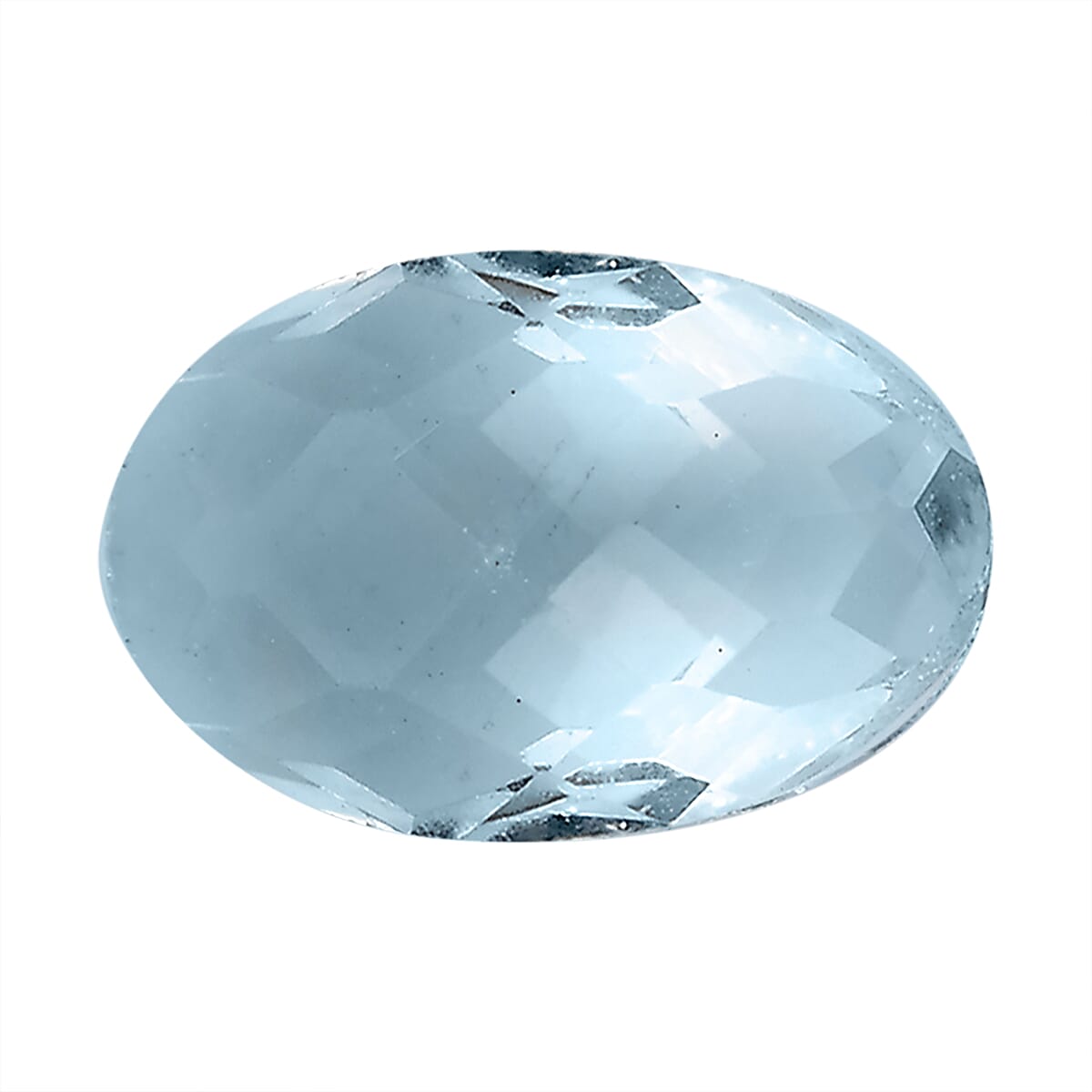 0.48 Ct. Skyblue Topaz Loose Gemstone in Oval Shape (6x4mm) 8074280 0