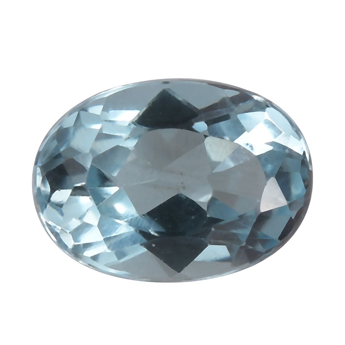 Skyblue Topaz Loose Gemstone in Oval Cut (7x5mm) 7751312 0