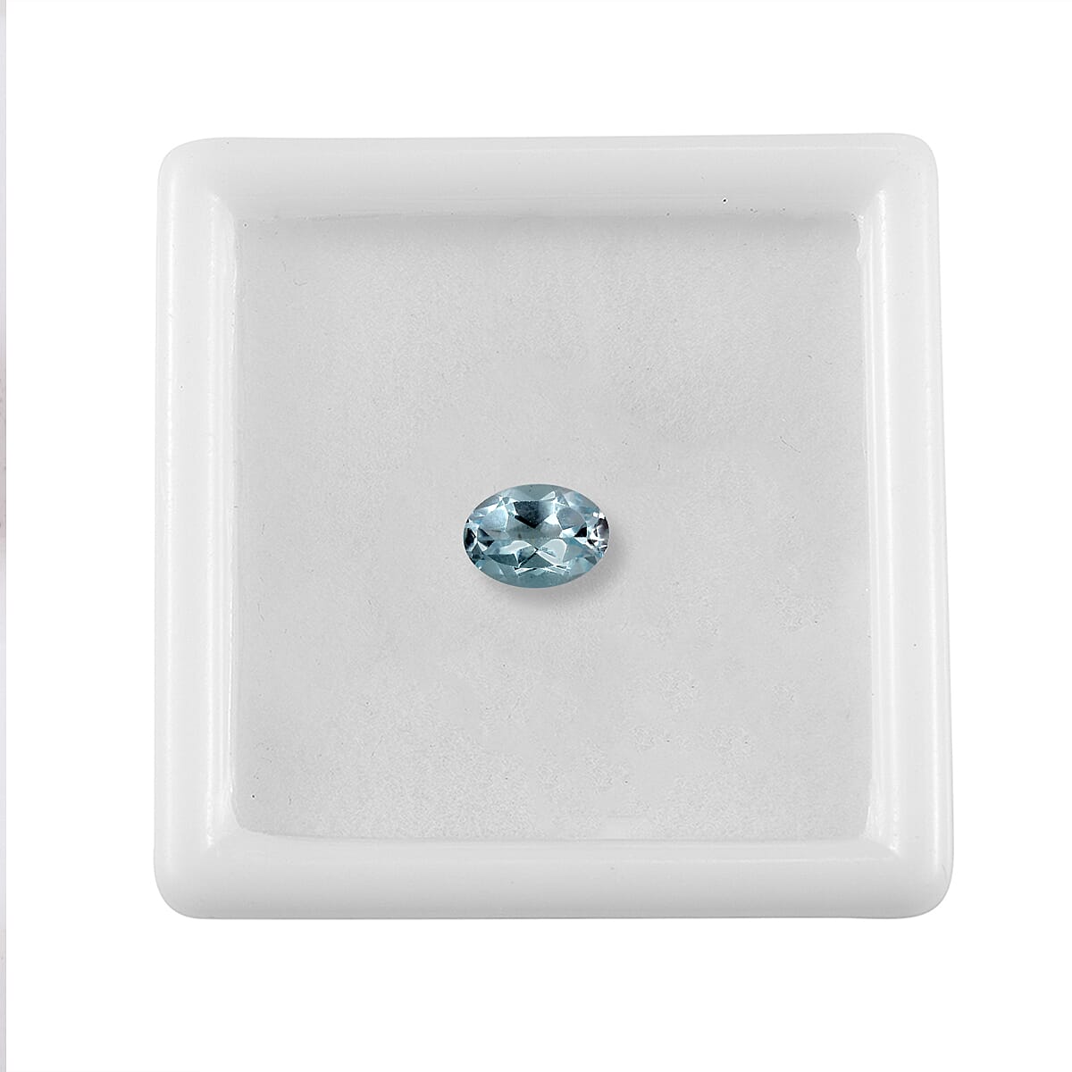 0.86 Ct. Skyblue Topaz Loose Gemstone in Oval Shape (7x5mm) 8071123 3