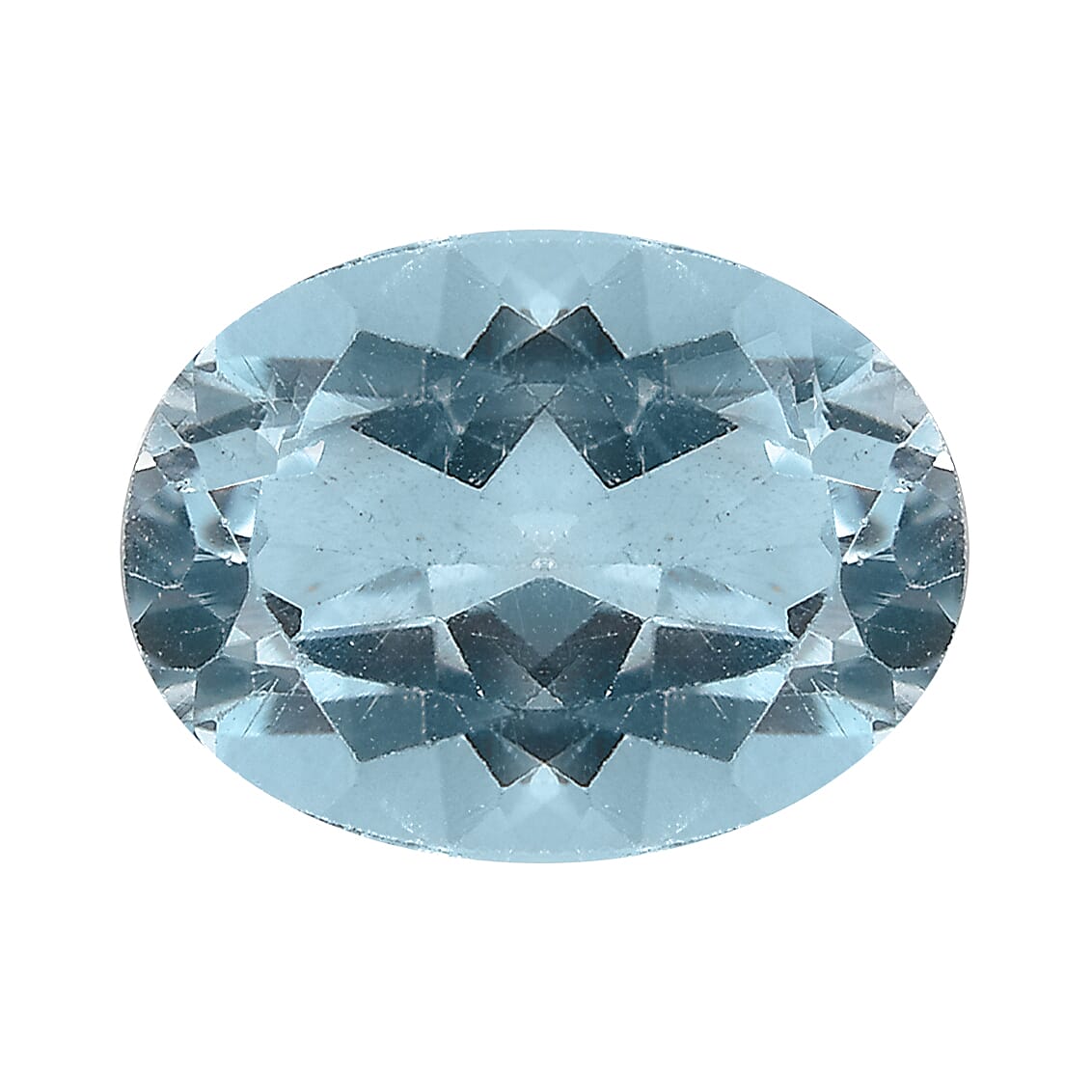 1.31 Ct. Skyblue Topaz Loose Gemstone in Oval Shape (8x6mm) 8074282 0