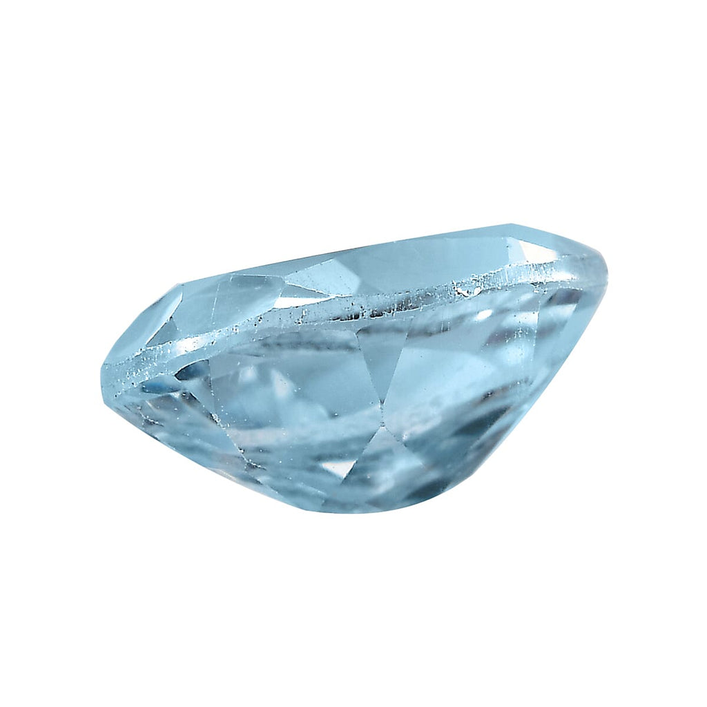 Skyblue Topaz Oval Shape Gemstone 1.31 Ct. - 8x6 mm