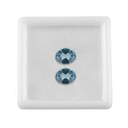 Skyblue Topaz Oval 9x7 mm