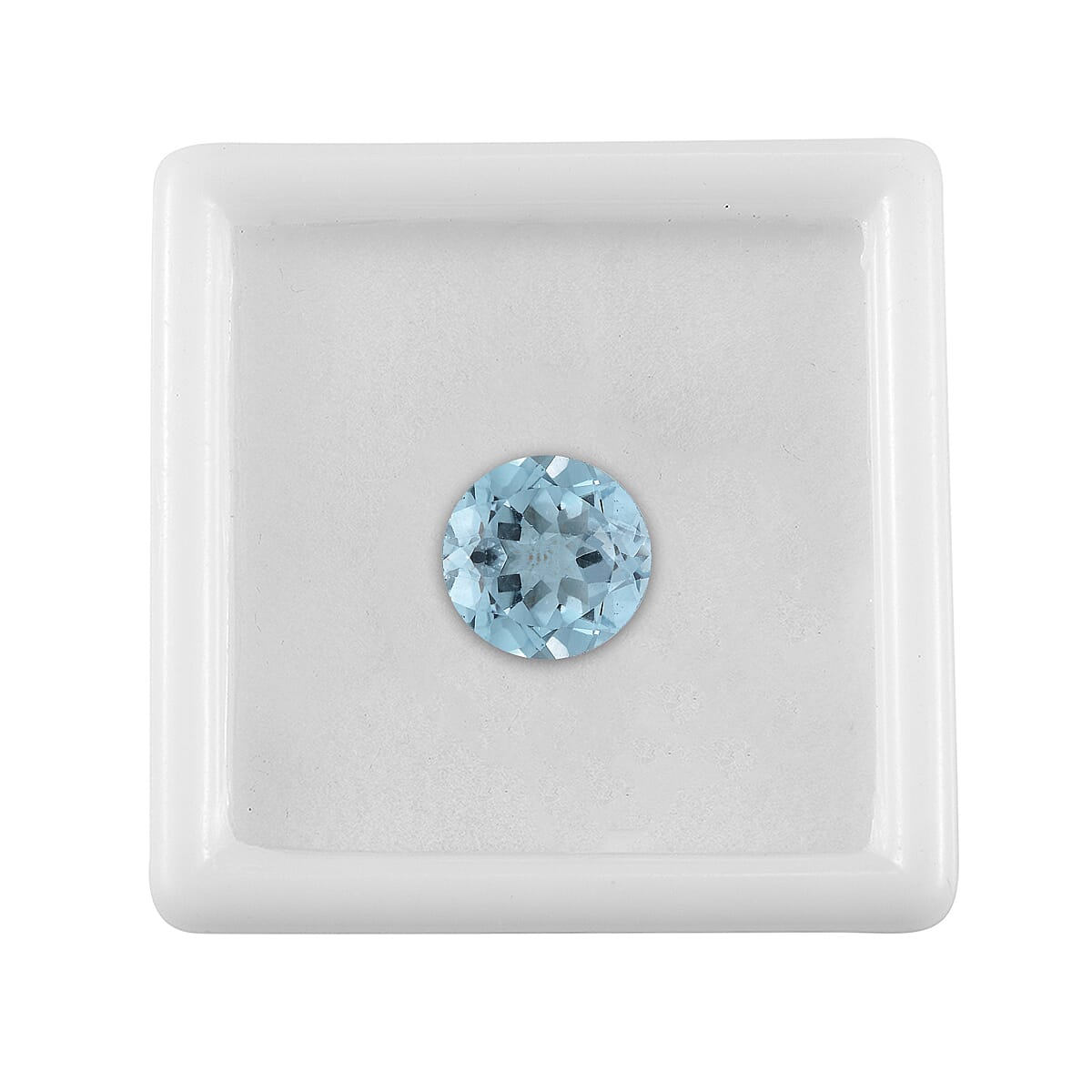 Set of 3 Skyblue Topaz Loose Gemstone in Round Shape 3.8 Ct. (10 mm) 8074283 3