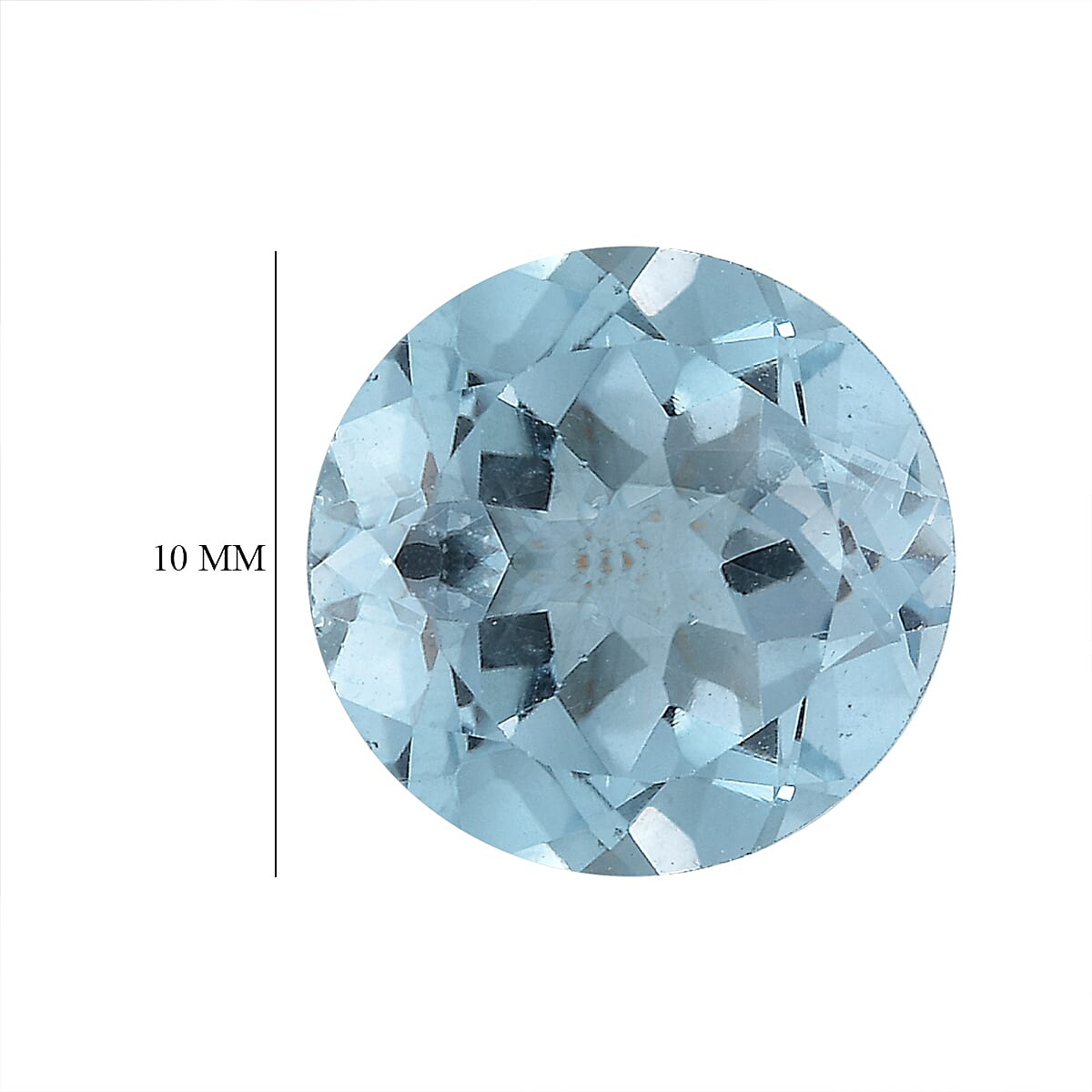 Set of 3 Skyblue Topaz Loose Gemstone in Round Shape 3.8 Ct. (10 mm) 8074283 4