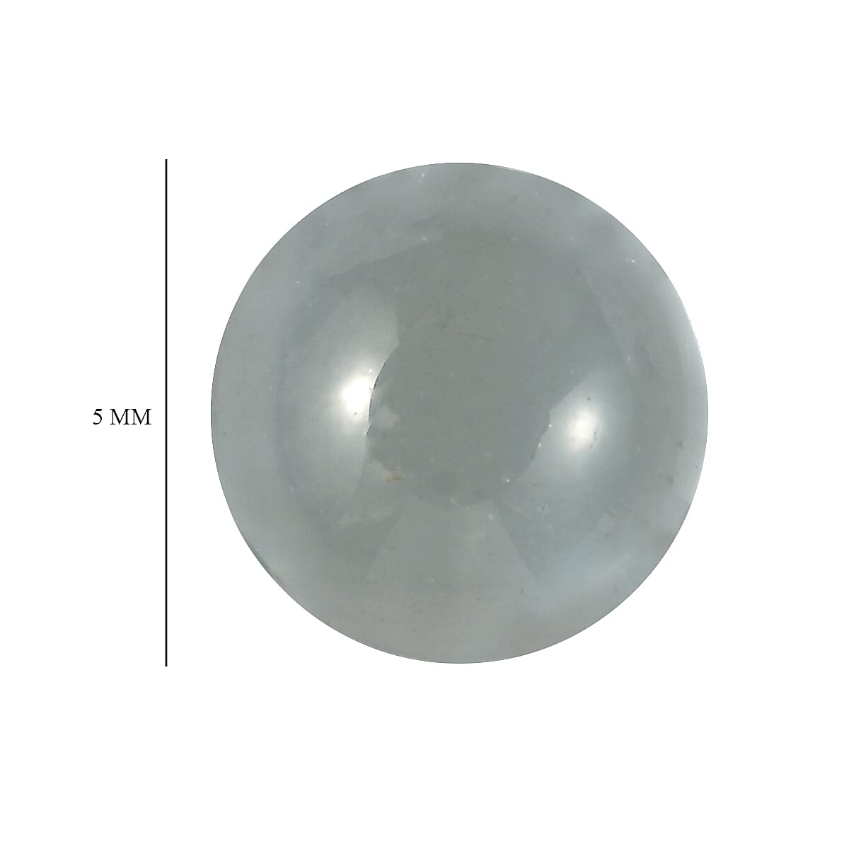 Skyblue Topaz Round 5 mm Gemstone, 0.65 Ct 8511584 5