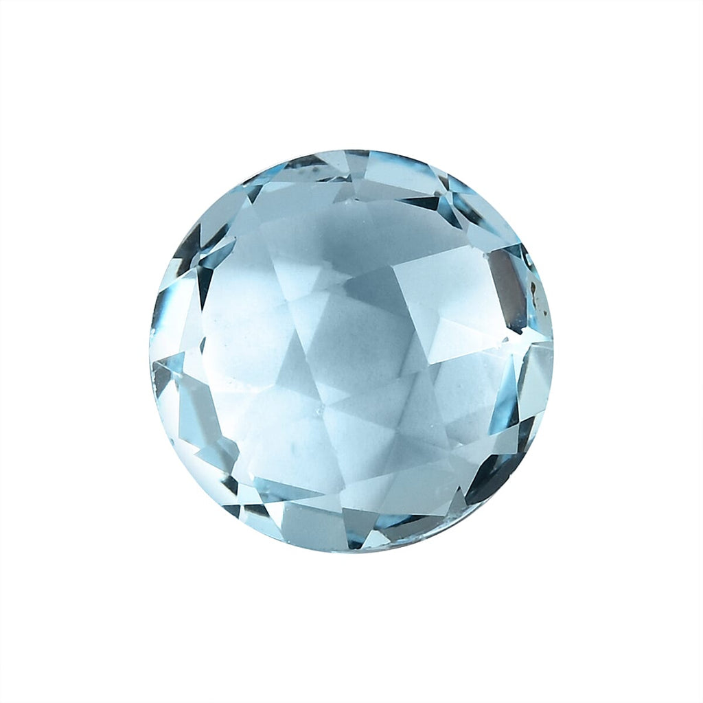Skyblue Topaz Round 7.75 mm Gemstone, 1.80 Ct