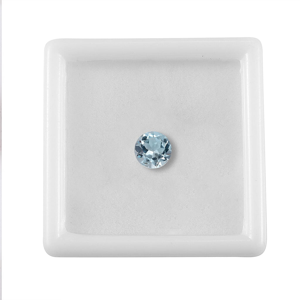 Skyblue Topaz Round Shape Gemstone 1.3 Ct. -  7 mm